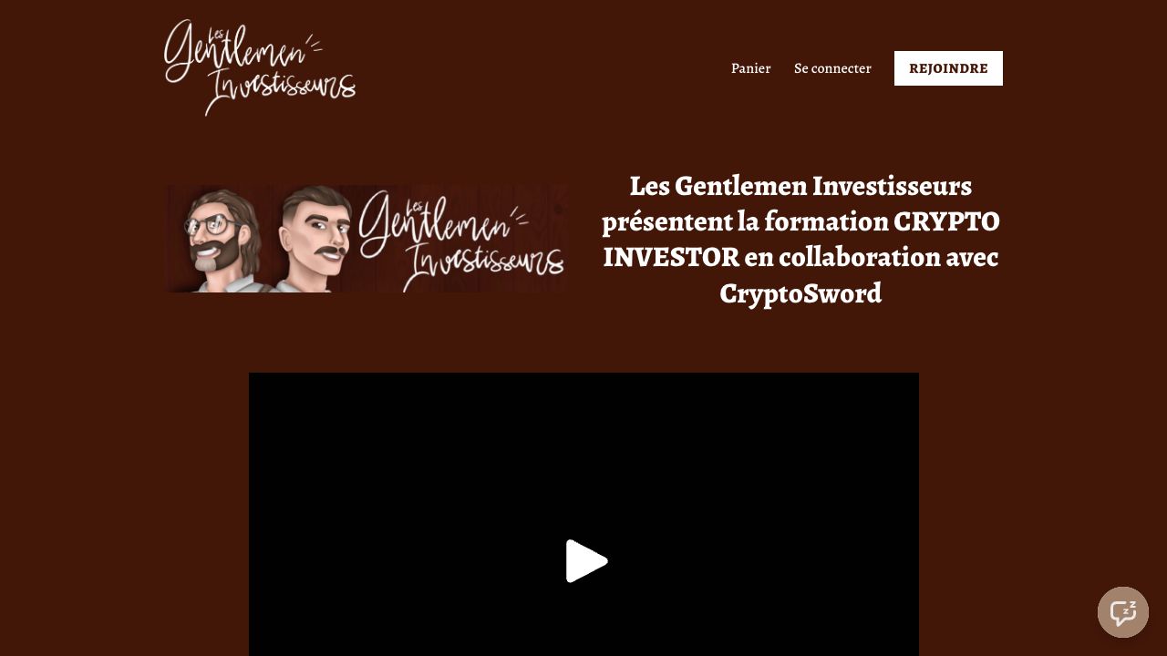 Aperçu du projet : Crypto Sword · Crypto Investor
