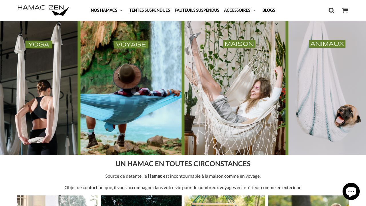 Capture d’archive : Hamac Zen